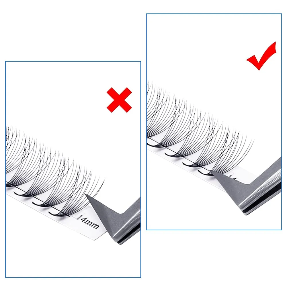 10D - Premade Fans - 60pcs | C-Curl