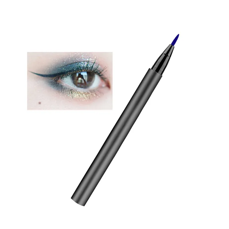 12 Colors Liquid Self Adhesive Eyelashes Eye Liner Pen