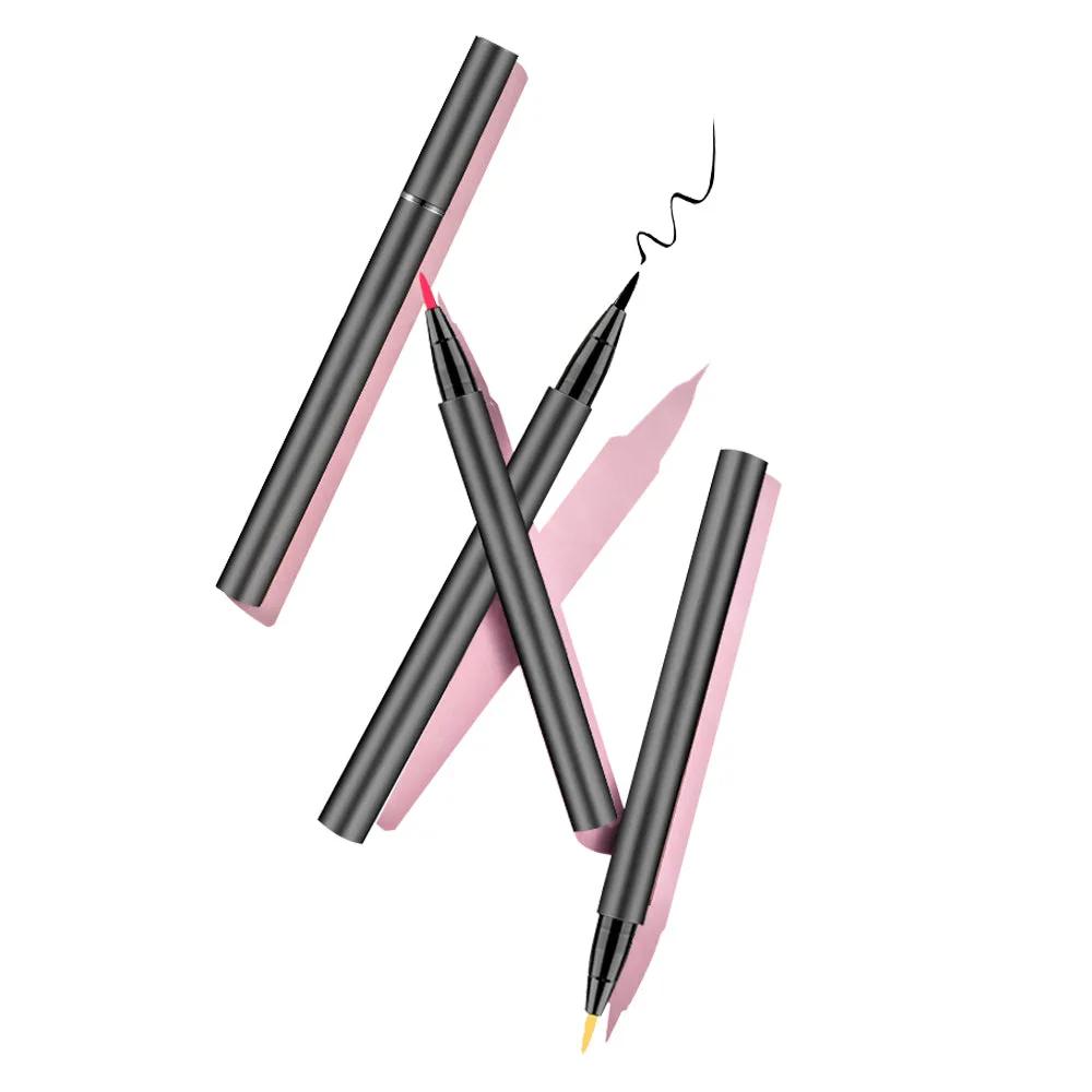 12 Colors Liquid Self Adhesive Eyelashes Eye Liner Pen