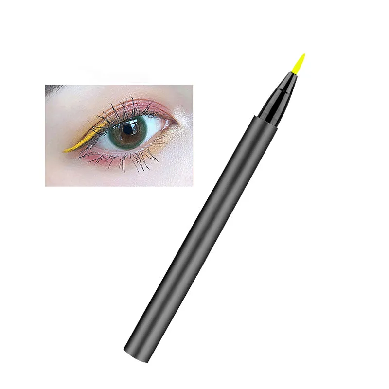 12 Colors Liquid Self Adhesive Eyelashes Eye Liner Pen