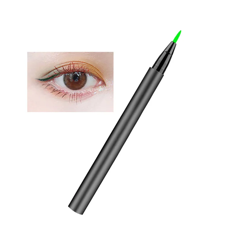 12 Colors Liquid Self Adhesive Eyelashes Eye Liner Pen