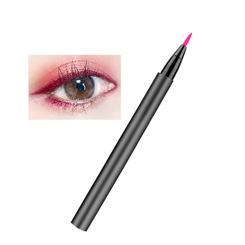 12 Colors Liquid Self Adhesive Eyelashes Eye Liner Pen