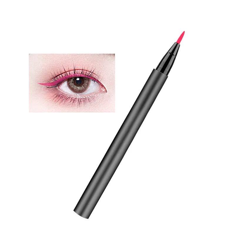 12 Colors Liquid Self Adhesive Eyelashes Eye Liner Pen