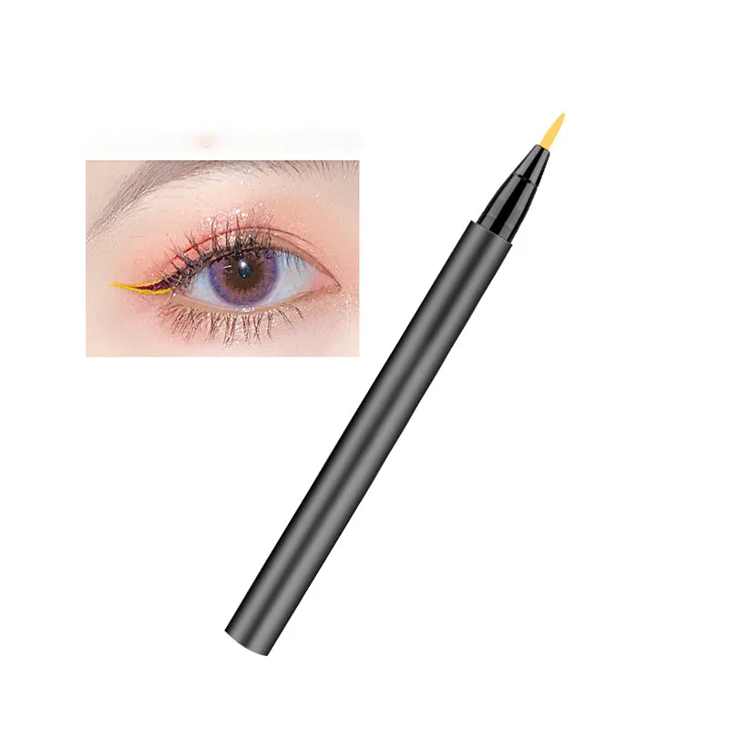 12 Colors Liquid Self Adhesive Eyelashes Eye Liner Pen