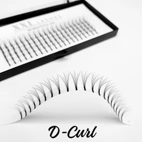 5D - Premade Fans - 120 pcs | D-Curl
