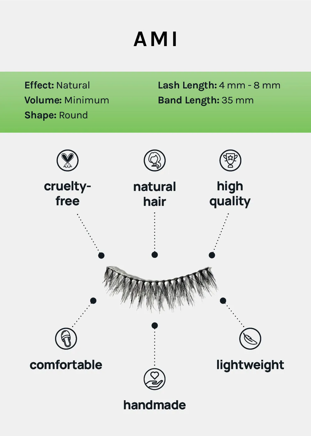 AOA Studio Eyelashes - Ami