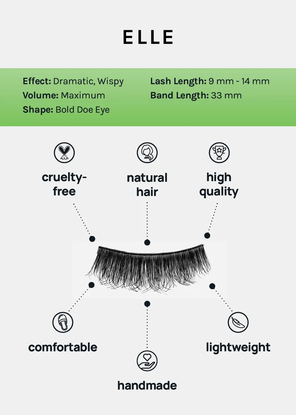 AOA Studio Eyelashes - Elle