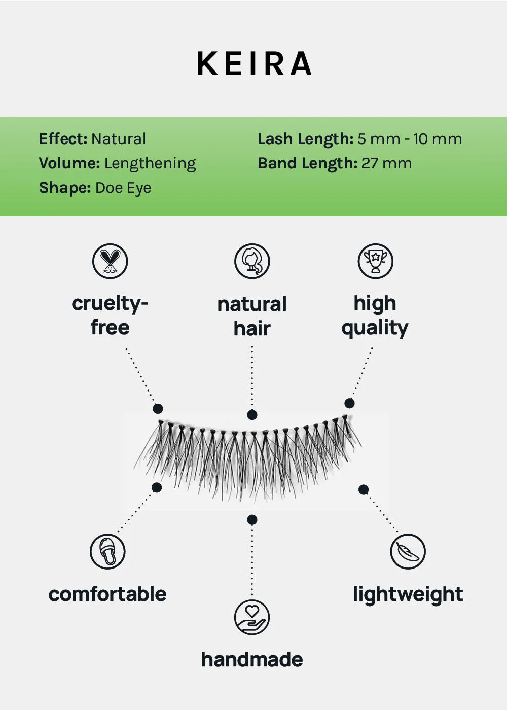 AOA Studio Eyelashes - Keira