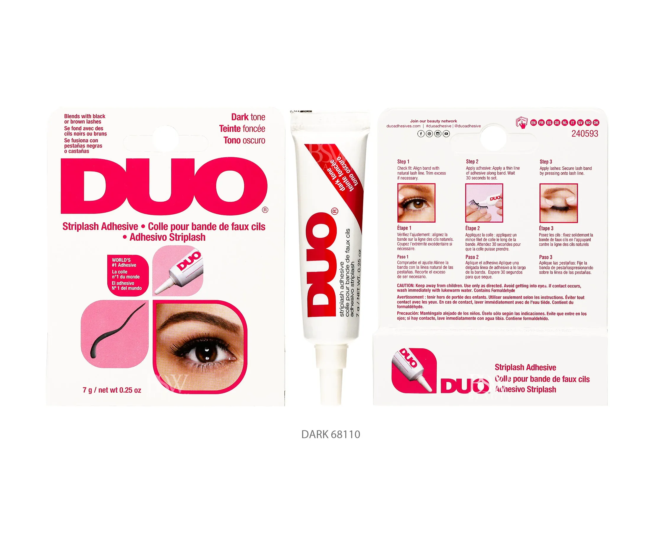 ARDELL DUO STRIP LASH ADHESIVE - 4 TYPES