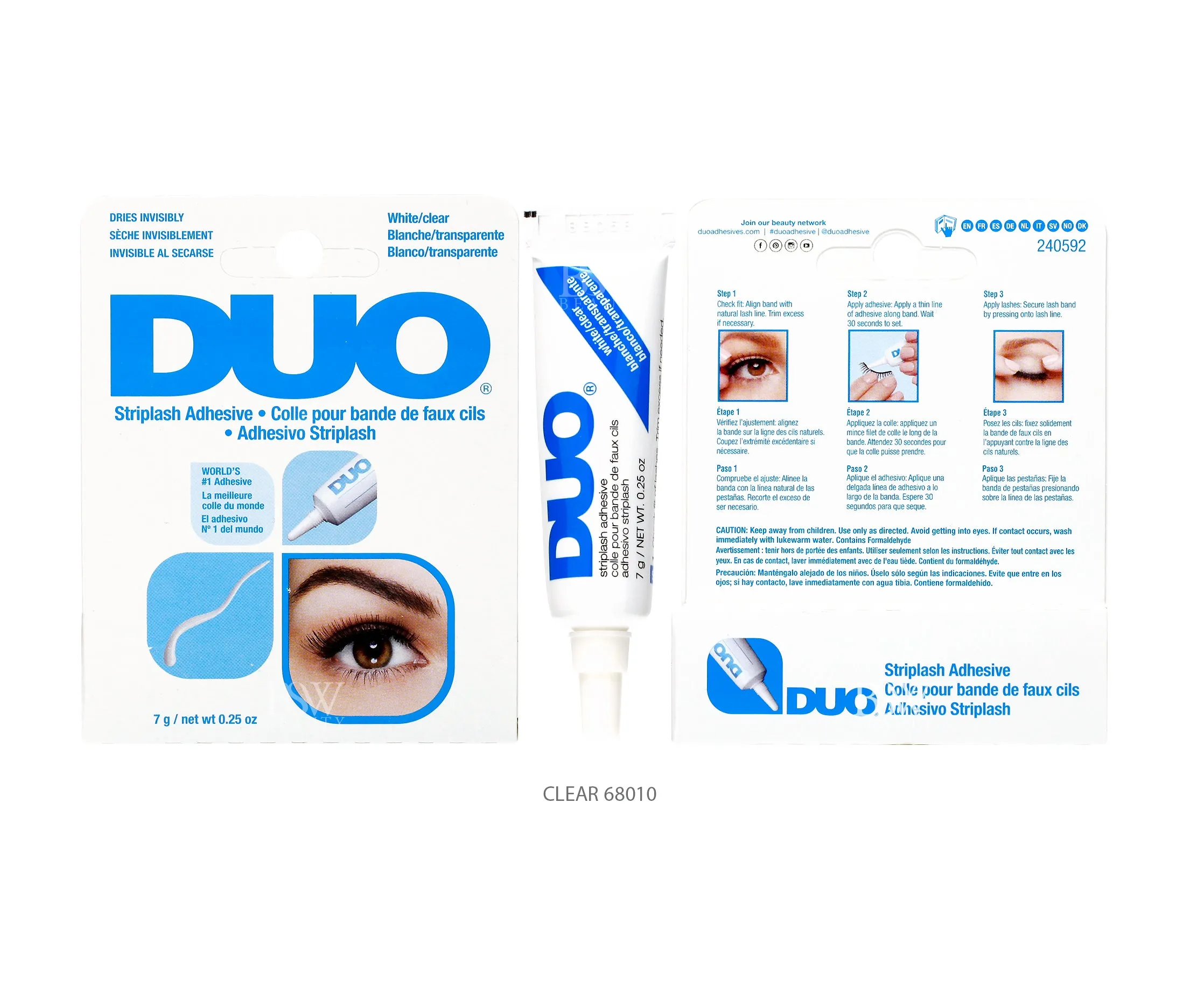 ARDELL DUO STRIP LASH ADHESIVE - 4 TYPES