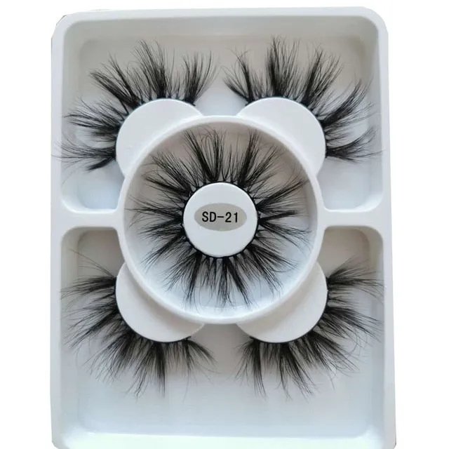 Beauty New natural false eyelashes fake lashes