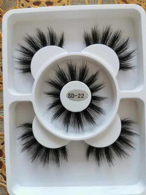 Beauty New natural false eyelashes fake lashes