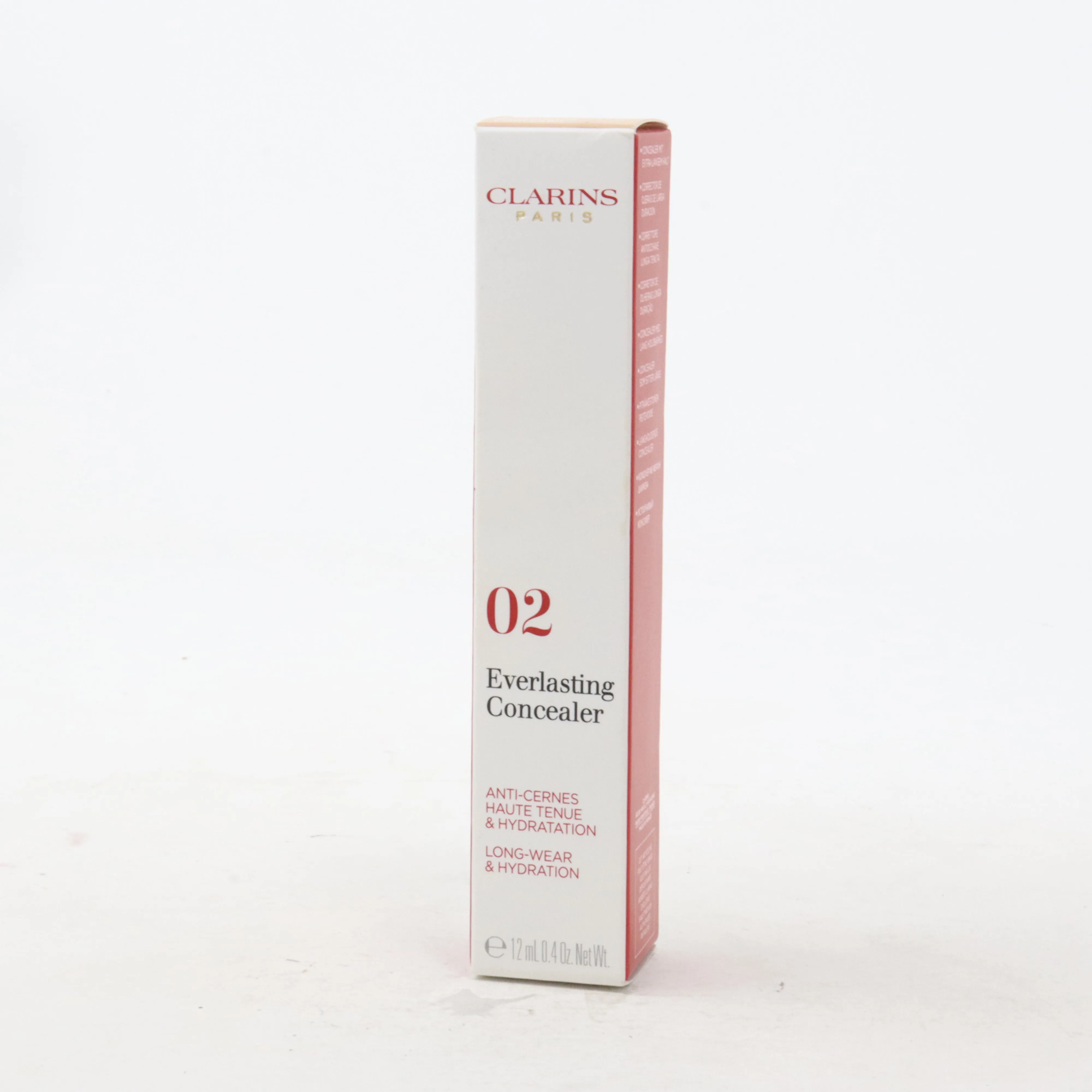 Clarins Everlasting Concealer  0.4oz/12ml New With Box