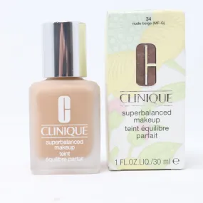Clinique Superbalanced Makeup 34 Nude Beige 1oz/30ml New In Box