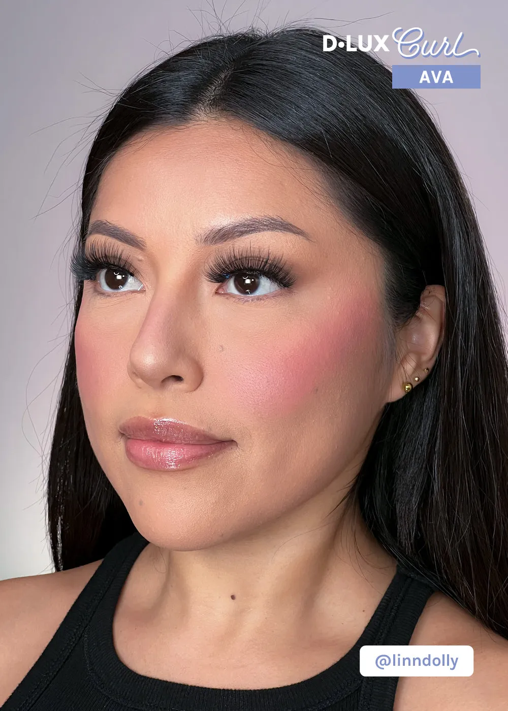 D-LUX Curl Premium Faux Mink Lashes - Ava