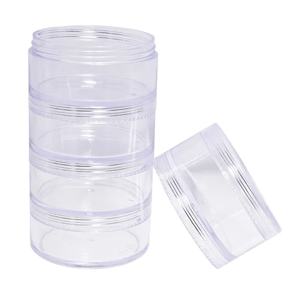 Empty Stackable Containers