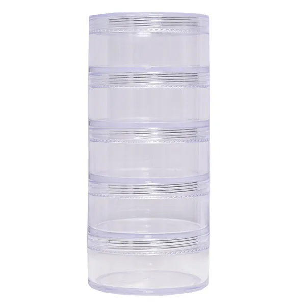 Empty Stackable Containers