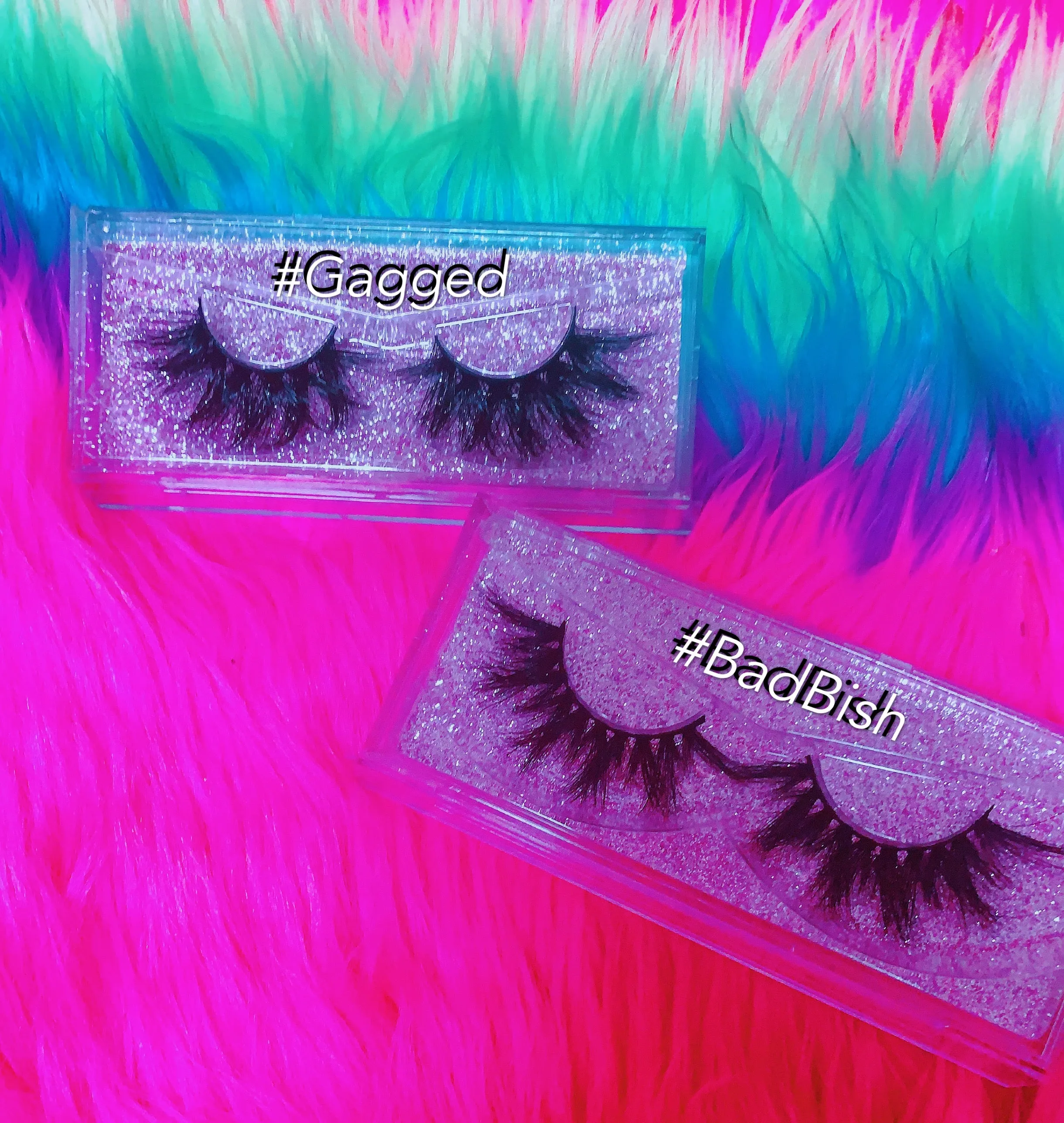 #GAGGED 3D DreamDoll Lashes *GLITTER* Case