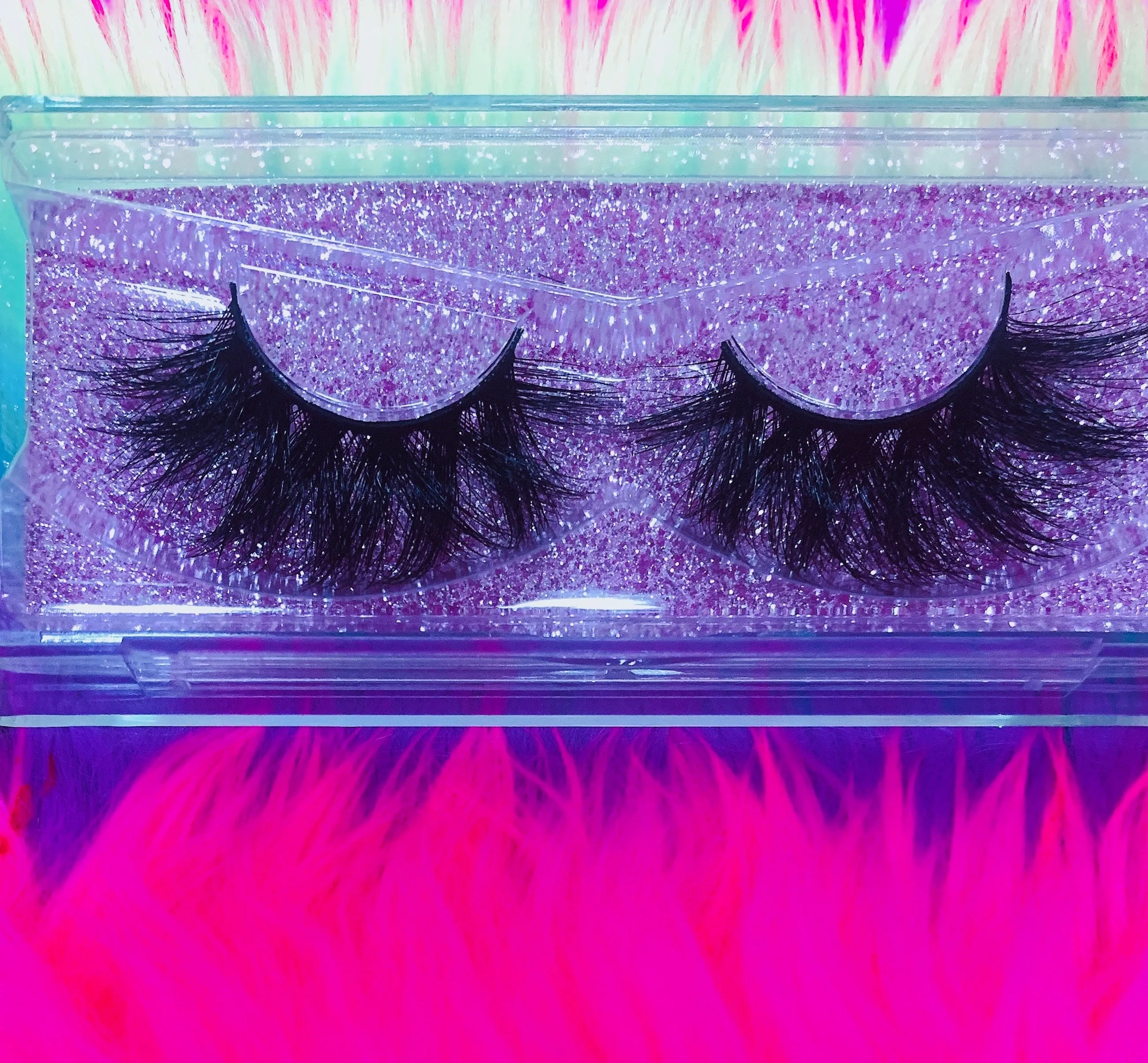 #GAGGED 3D DreamDoll Lashes *GLITTER* Case