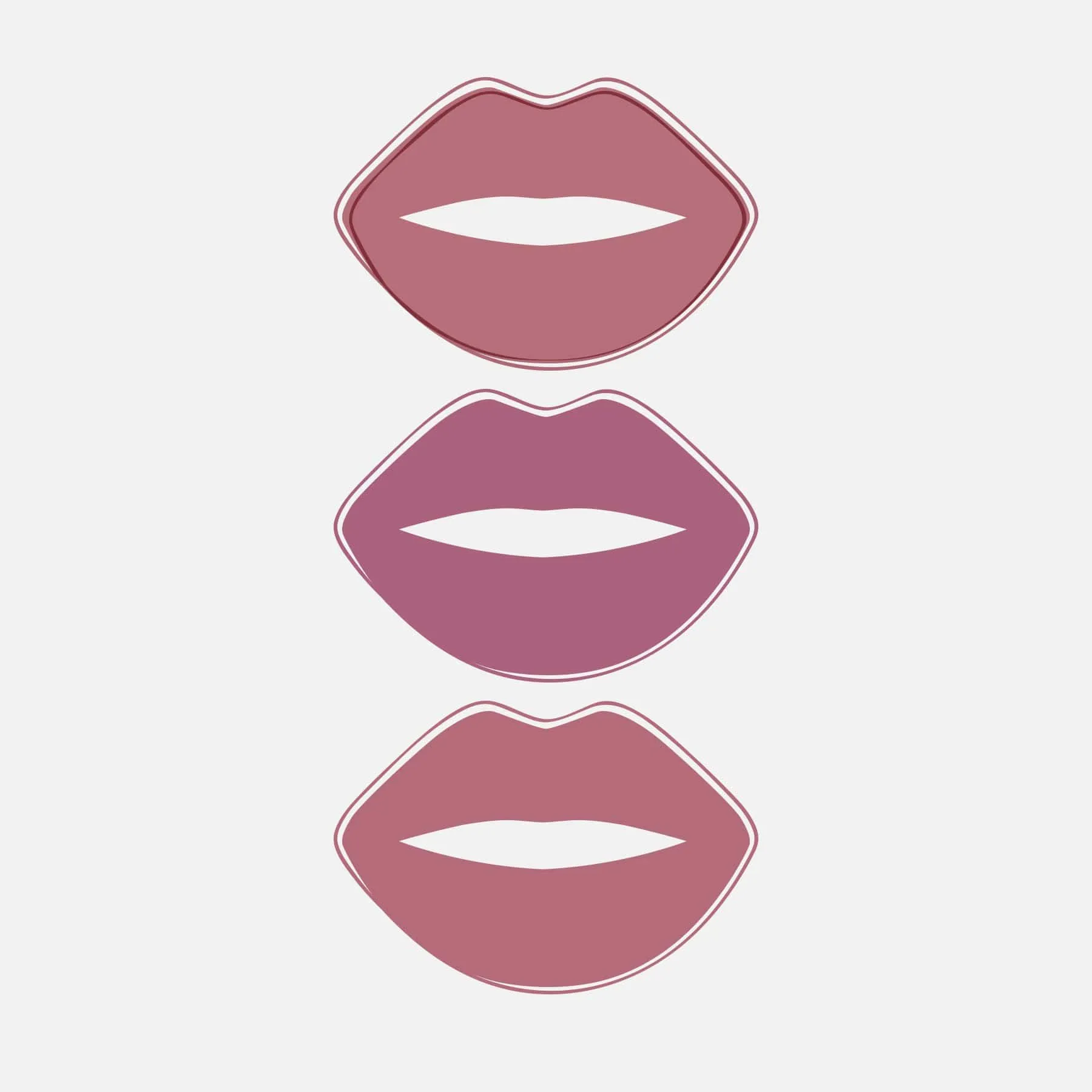 Handmaids Kiss All Day Lip Kit Matte Velvet-3pce