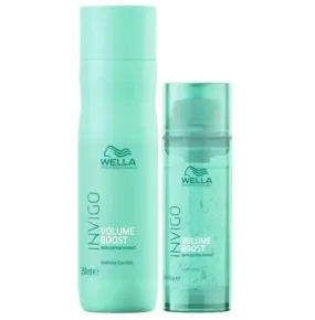 Invigo Volume Boost Crystal Cotton Polymers Maintenance Kit 2 Products - Wella