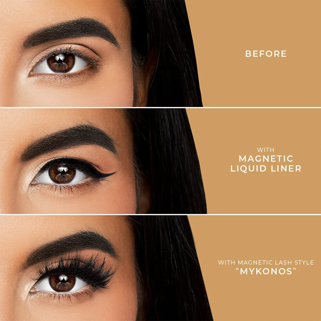 Lilly Lashes 3D Faux Mink Magnetic - Mykonos