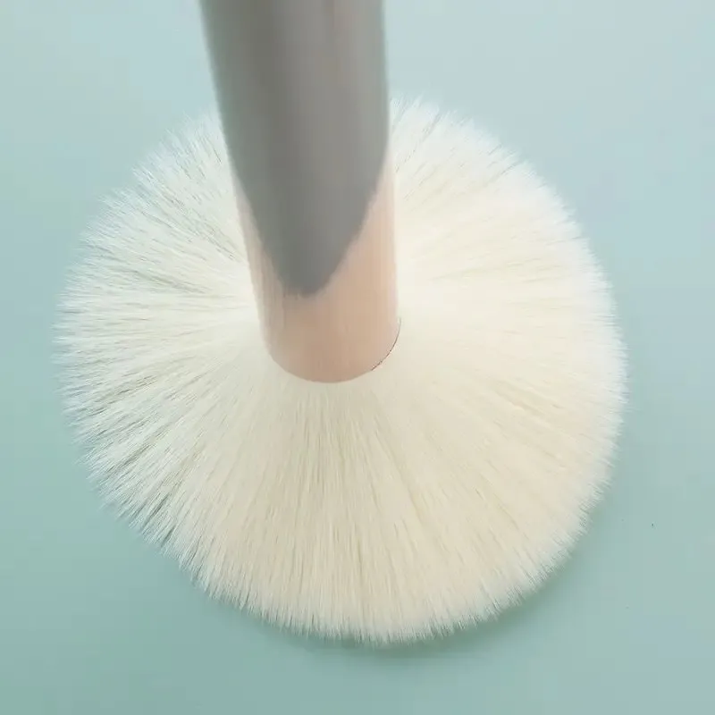 Makeup Brushes 4Pcs Synthetic Foundation Powder Concealers Eye Shadows Blush Makeup Brushes Rose Golden Cosmetic Brushes