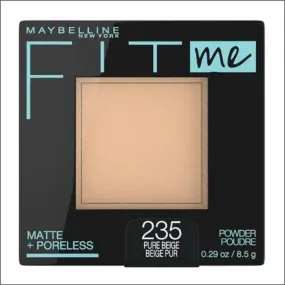 Maybelline Fit Me Matte   Poreless Pressed Powder - 235 Pure Beige