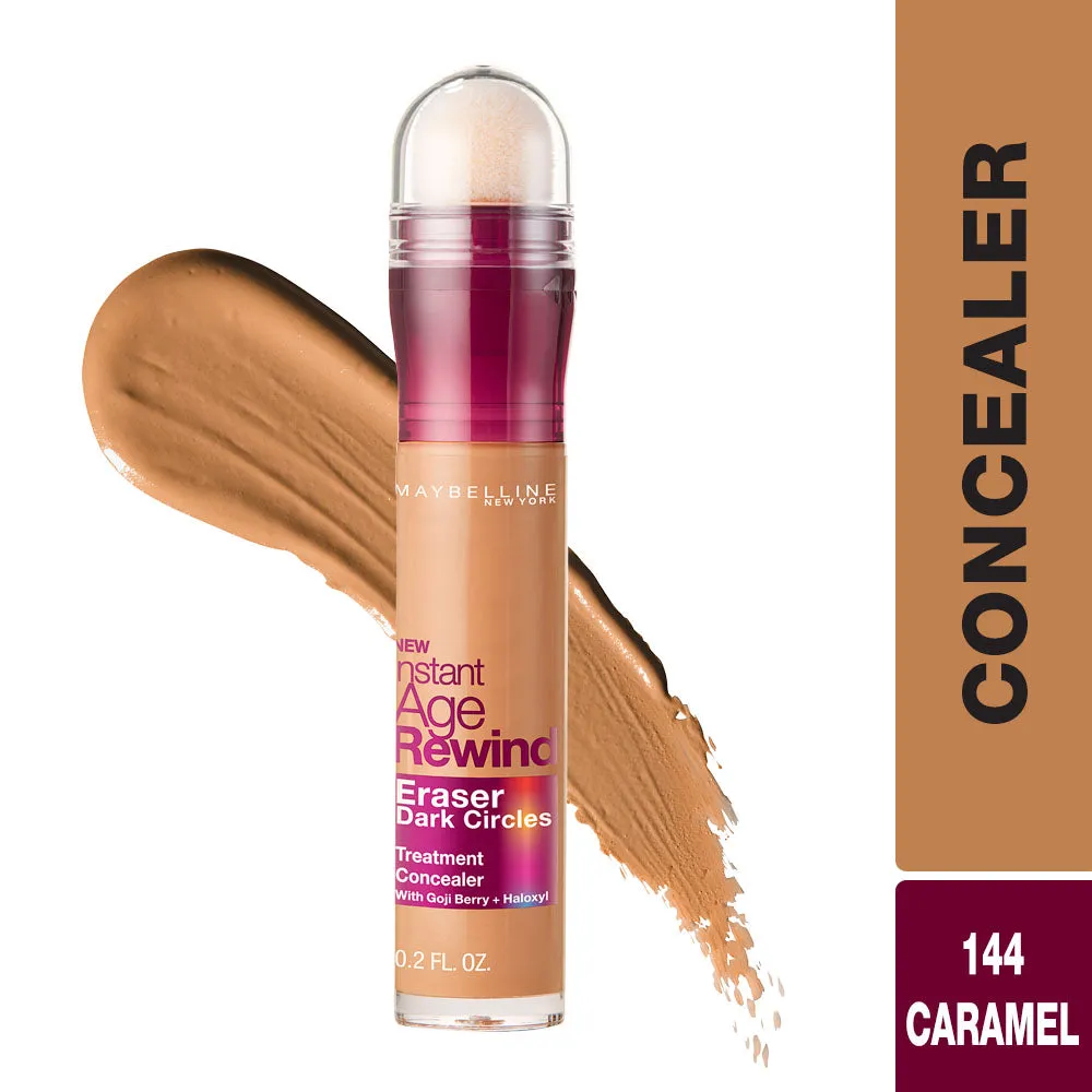 Maybelline New York Instant Age Rewind Concealer, Caramel, 6g