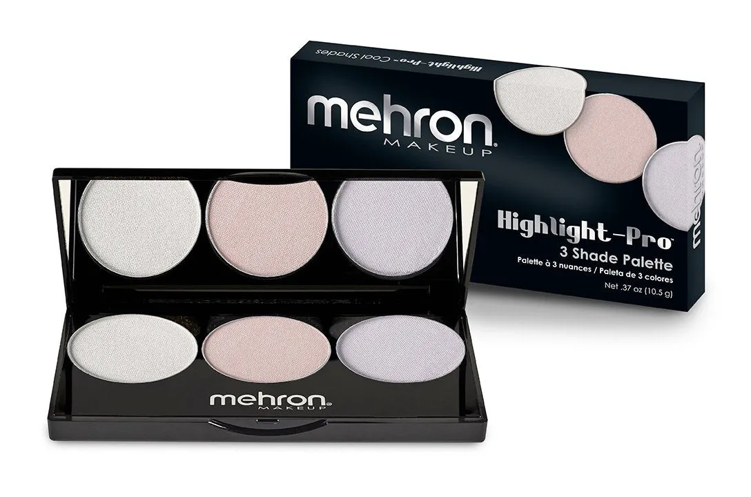 Mehron Highlight-Pro 3 Color Palette