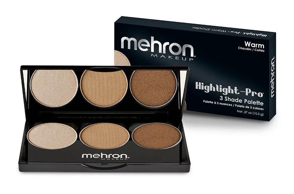 Mehron Highlight-Pro 3 Color Palette