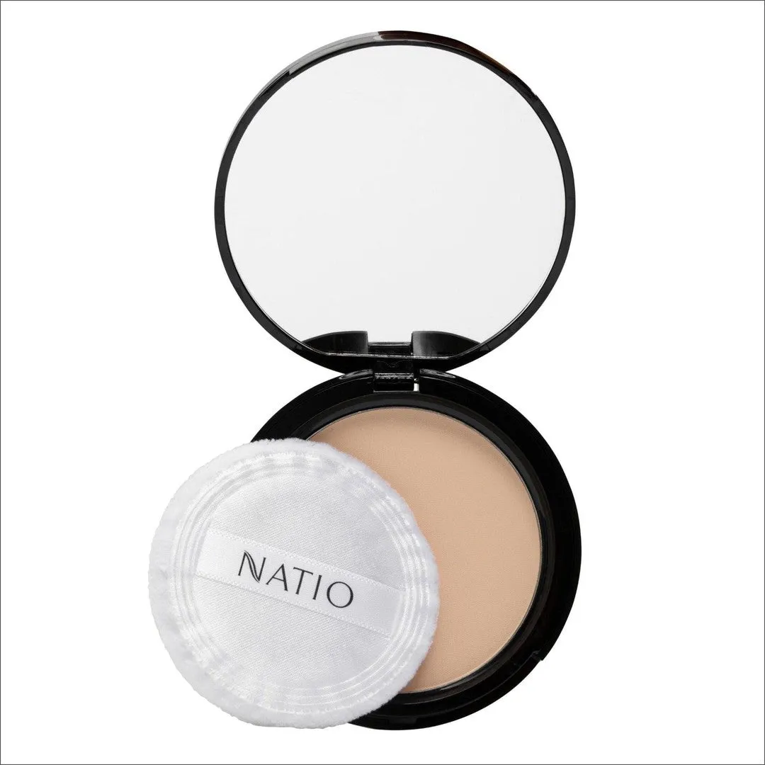 Natio Pressed Powder Light 15g