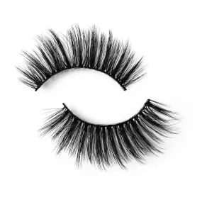 Natural 3D Faux Mink Lashes Colorful Package with Lash Brush V02