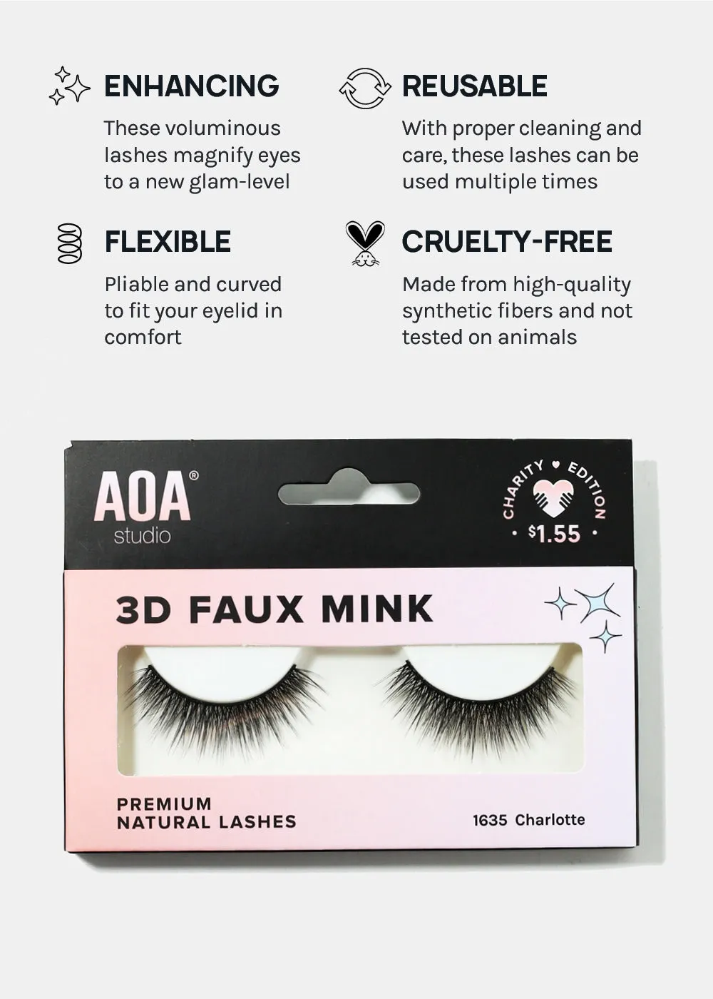 Paw Paw: 3D Faux Mink Lashes - Charlotte