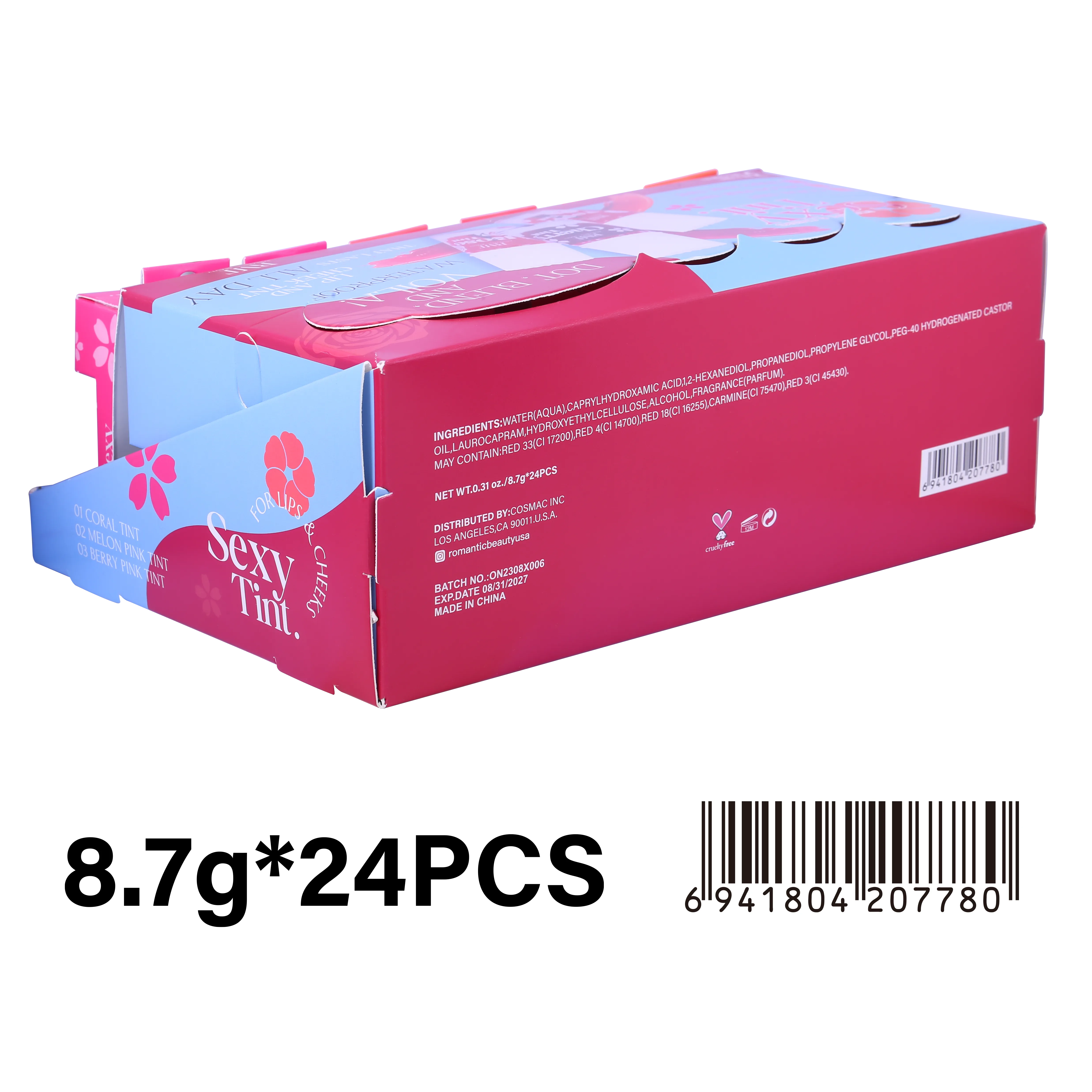 Sexy Tint - Liquid Tint for Lips and Cheeks