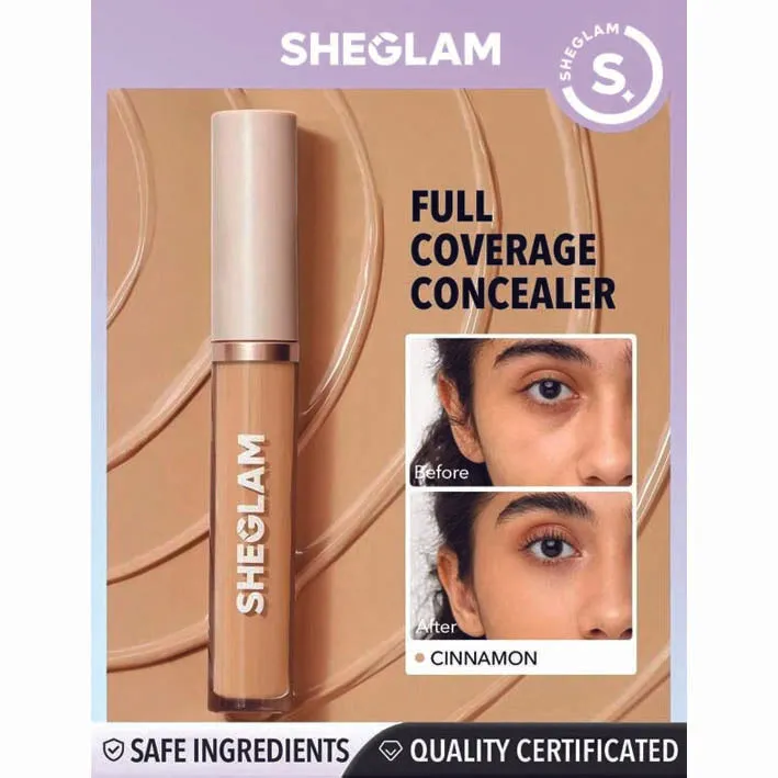 Sheglam 12-Hr Full Coverage Matte Liquid Concealer Long Lasting