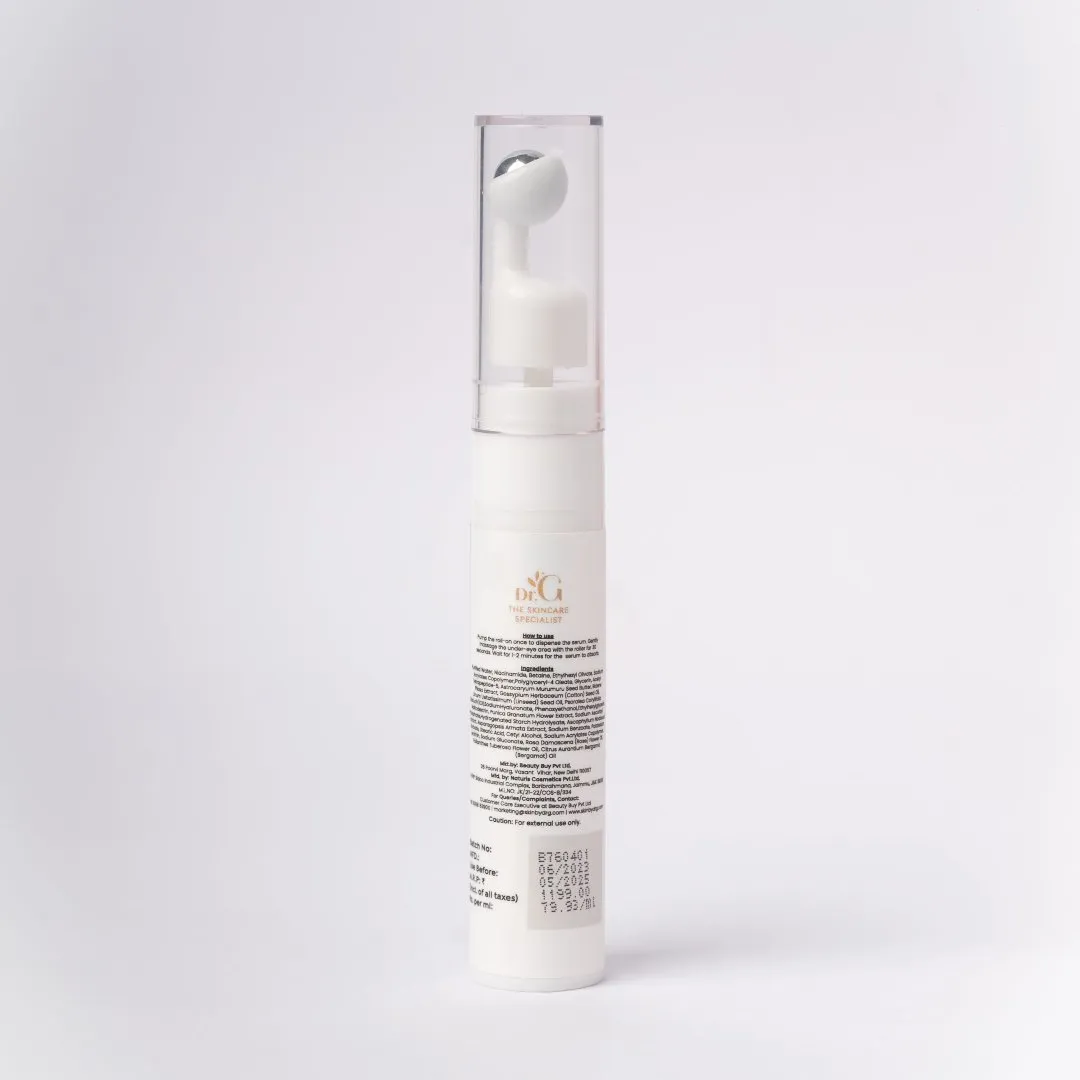 Skinby Dr.G Eye  Bright Under Eye Roll-On | Soothing & Brightening Treatment for Dark Circles