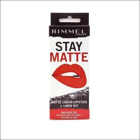Stay Matte Liquid Lipstick 500 Fire Starter 5.5ml Kit