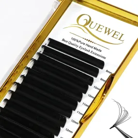 Super Matte Black Self-Fanning Volume Lashes 0.07mm