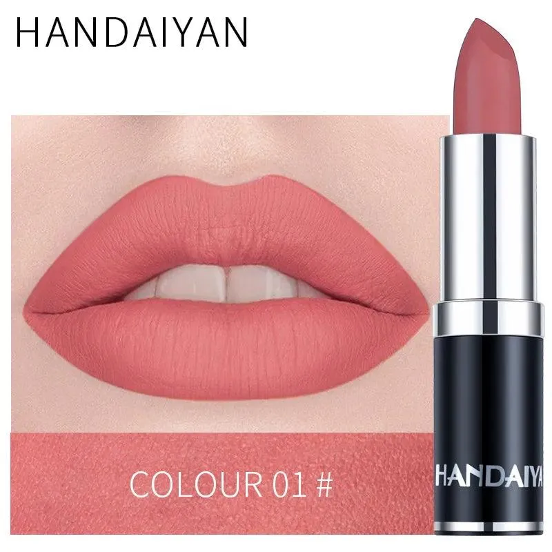 Velvet Matte Lip Gloss: Luxurious Long-Lasting Nude Shade