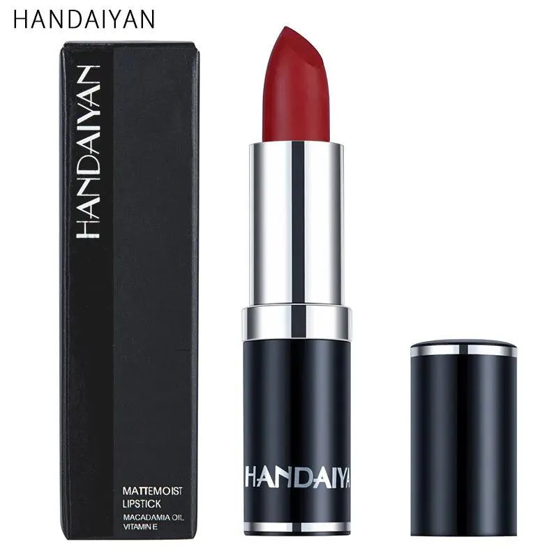Velvet Matte Lip Gloss: Luxurious Long-Lasting Nude Shade