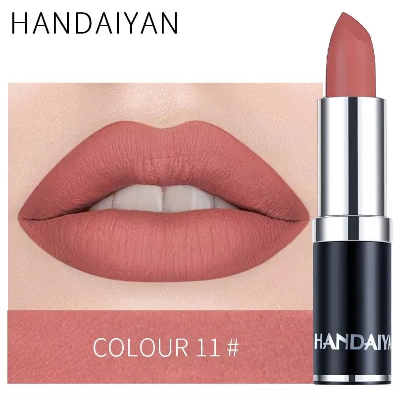 Velvet Matte Lip Gloss: Luxurious Long-Lasting Nude Shade