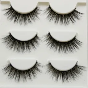 VenusFox Pure Hand Cotton Thread False Eyelashes Messy Soft Natural Thick Fake Eyelashes 3D Three Dimensional Makeup Tools Eyelashes